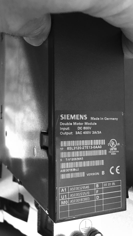 6SL3120-2TE13-0AA0, two-motor drive module, 2x3A