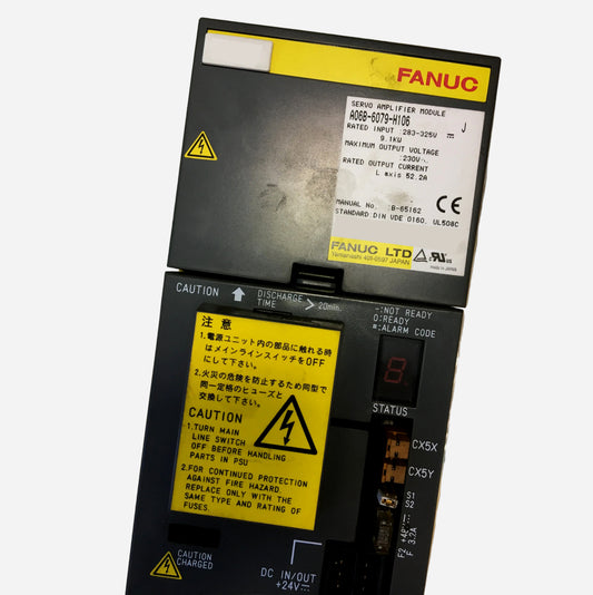 A06B-6079-H106, szervo erősítő modul, 52.2A, Fanuc