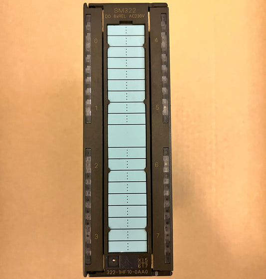 6ES7322-1HF10-0AA0, DO 8×REL, SIMATIC S7-300, Siemens, Digitale Ausgabekarte