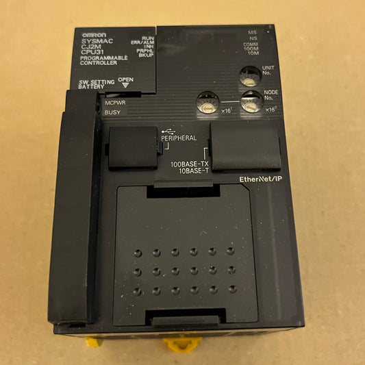 CJ2M-CPU31, SYSMAC CJ2M, CPU module, Omron