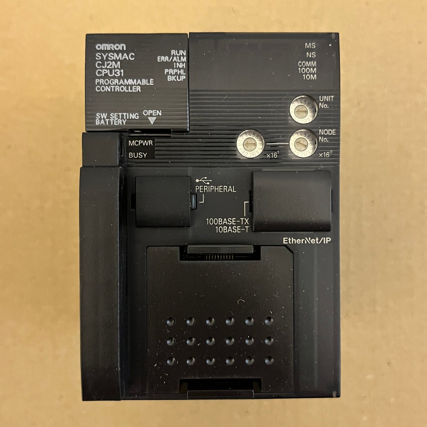 CJ2M-CPU31, SYSMAC CJ2M, CPU module, Omron