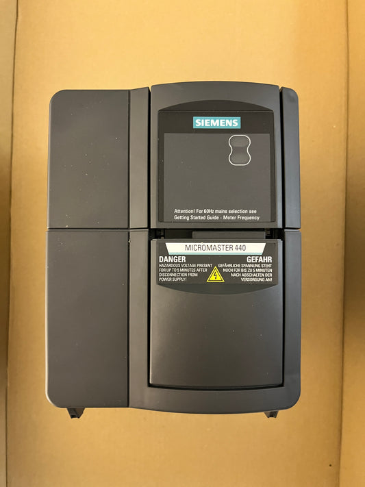6SE6440-2UC21-1BA1, MICROMASTER 440, frequency converter, Siemens