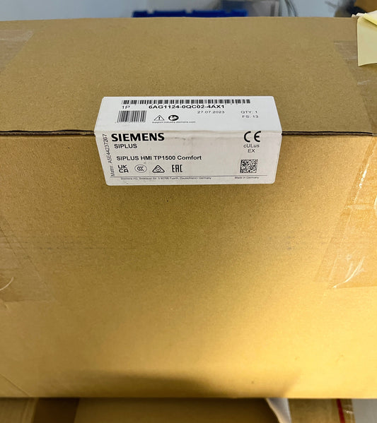 6AG1124-0QC02-4AX1, SIPLUS HMI TP1500 Comfort, HMI, touch screen, Siemens