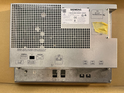 6AV6644-0AA01-2AX0, SIMATIC MP 377, 12", HMI, touch screen, Siemens