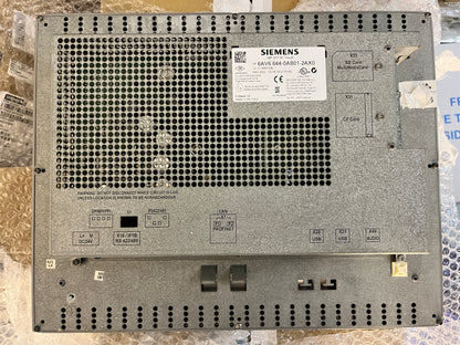 6AV6644-0AB01-2AX0, SIMATIC MP 377, 15", HMI, érintőképernyő, Siemens