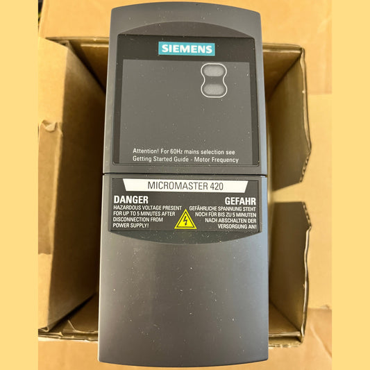 6SE6420-2AB15-5AA1, Micromaster 420, Siemens, Frequenzumrichter, 0,55Kw