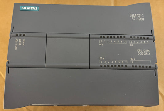 6ES7215-1HG40-0XB0, SIMATIC S7-1200 1215C DC/DC/RLY, Siemens, CPU-Modul