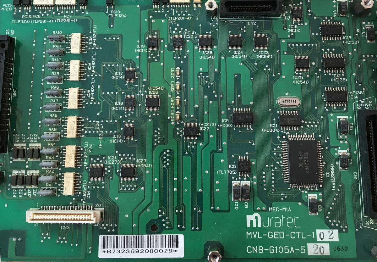 MVL-GED-CTL-102 CN8-G105A-520, Muratec alaplap