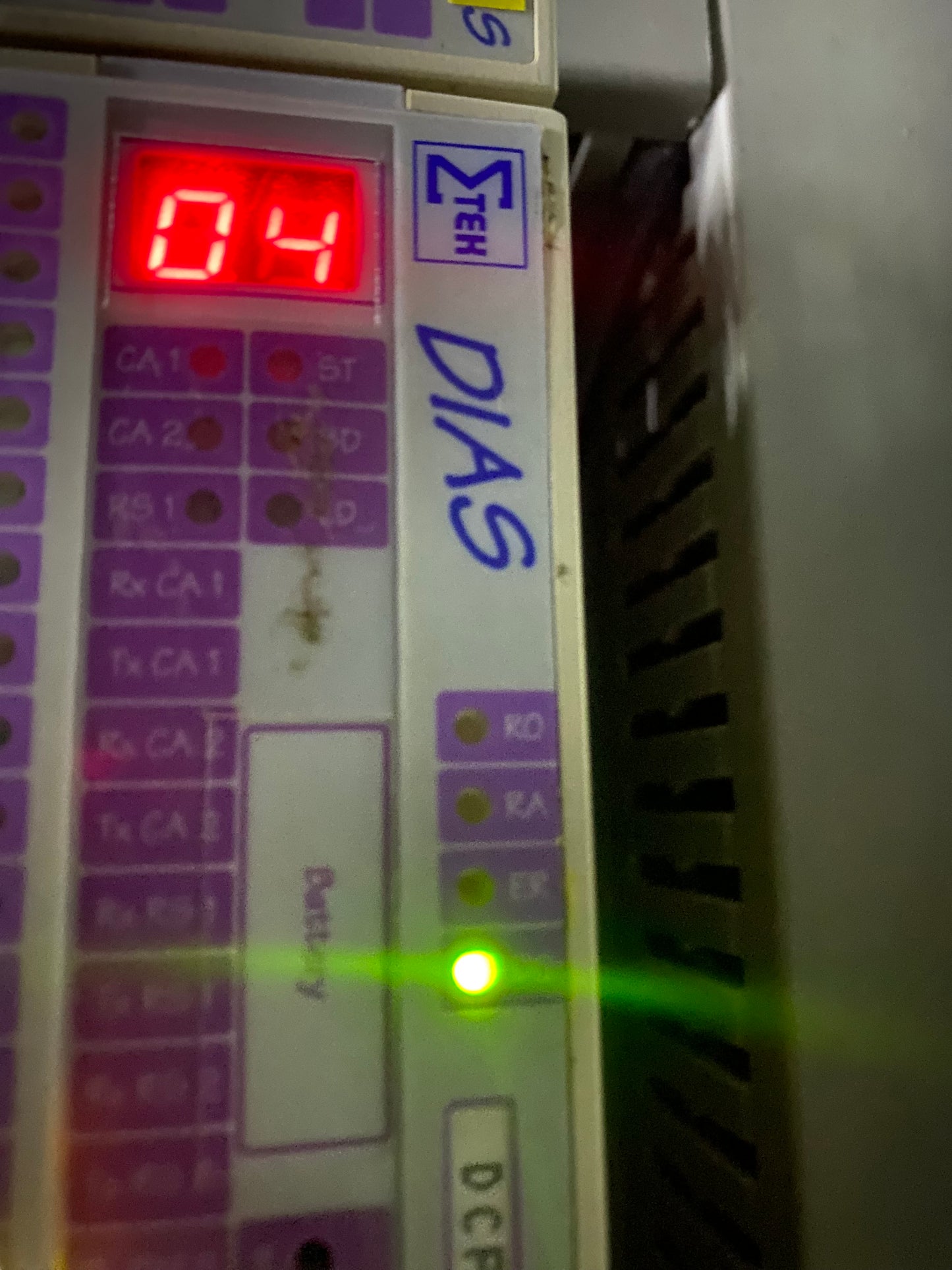 DCP640, processzor modul, Sigmatek
