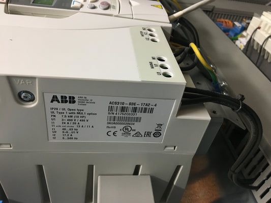 ACS310-03E-17A2-4, ABB drive module, 7.5kW, 17.2A