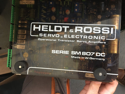 SM807DC, DC-szervoerősítő, Heldt & Rossi