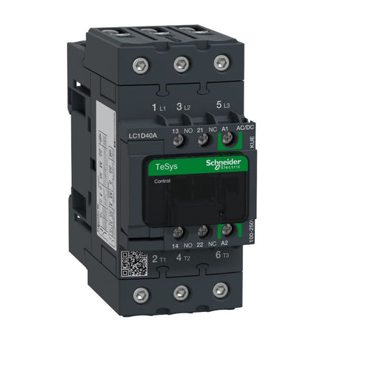 LC1D40A, magnetic contactor, Schneider Electric