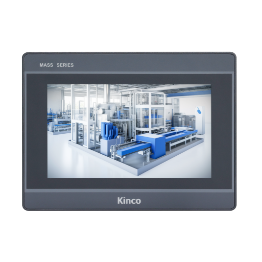 M2070HE, 7”-os TFT LCD kijelző, 1024×600, Kinco