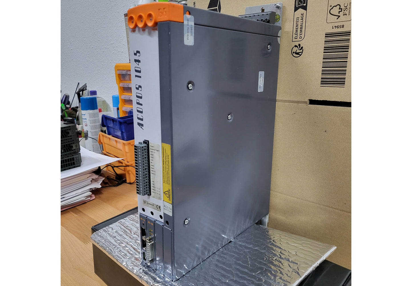 8V1045.00-2, Acopos, B&R szervo hajtás, 4.4A, 2kW