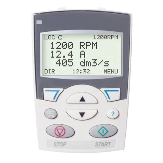 ACS-CP-A, 64691473, paraméterező panel, ACS550 frekvenciaváltóhoz, ABB