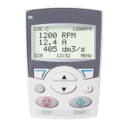 ACS-CP-A, 64691473, paraméterező panel, ACS550 frekvenciaváltóhoz, ABB