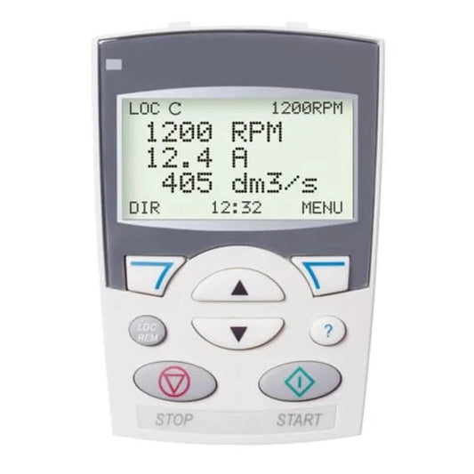 ACS-CP-A, 64691473, paraméterező panel, ACS550 frekvenciaváltóhoz, ABB