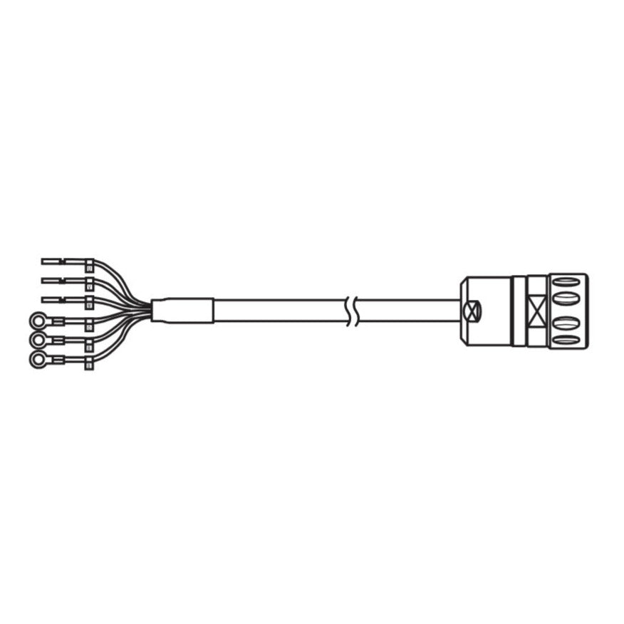 R88A-CAWA010B-DE, Servomotor-Stromkabel, OMRON