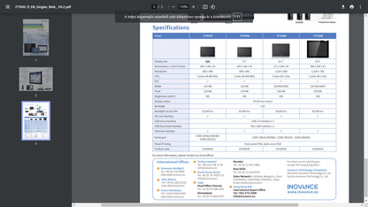 IT7070T, Inovance, hmi-panel