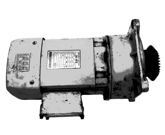 GM-HFB, Getriebe, Mitsubishi-Motor, 0,4 kW, Übersetzung 1:10