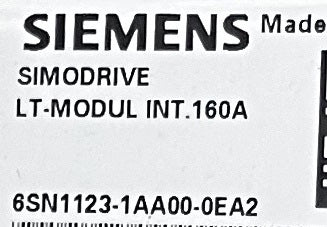 6SN1123-1AA00-0EA2, 56/60A, LT module, Siemens
