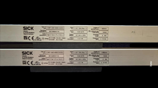 C2MT-04814BBC03DE0, Safety light curtain, Sick