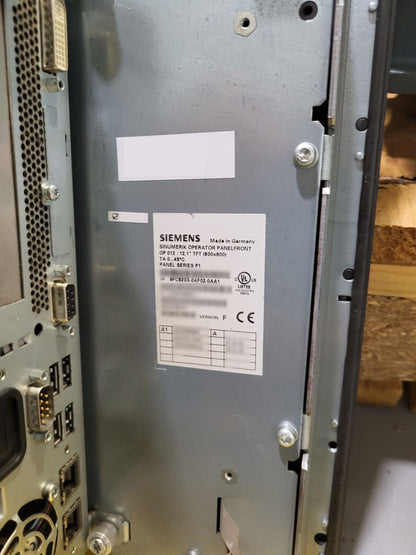 6FC5203-0AF02-0AA1, OP012, Sinumerik operátor-frontpanel, Siemens