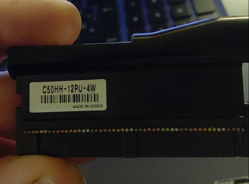 C50HH-12PU-4W, 50-pólusú i/o plc csatlakozókábel, Samwon