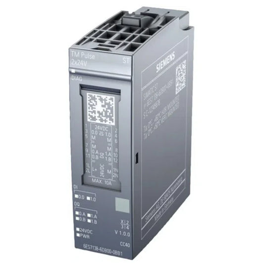 6ES7138-6DB00-0BB1, SIMATIC ET 200SP, TM Pulse 2x24V PWM és impulzus kimenet, Siemens