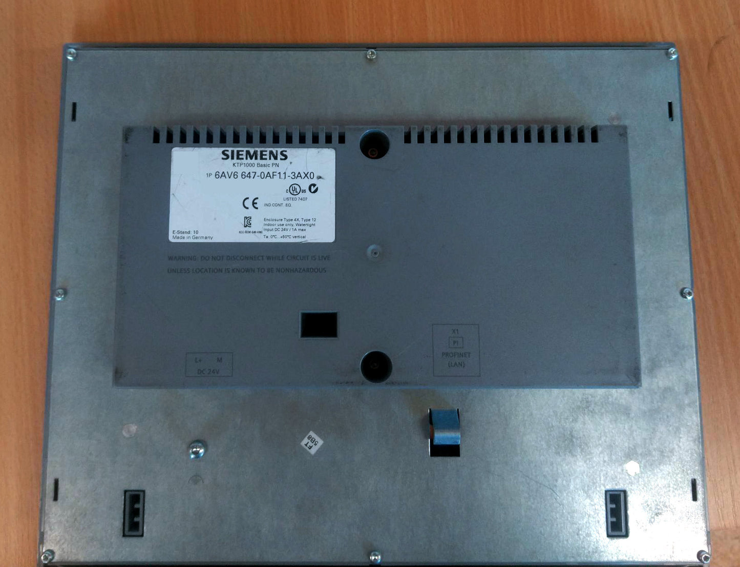 6AV6647-0AF11-3AX0, KTP1000 hmi, Siemens