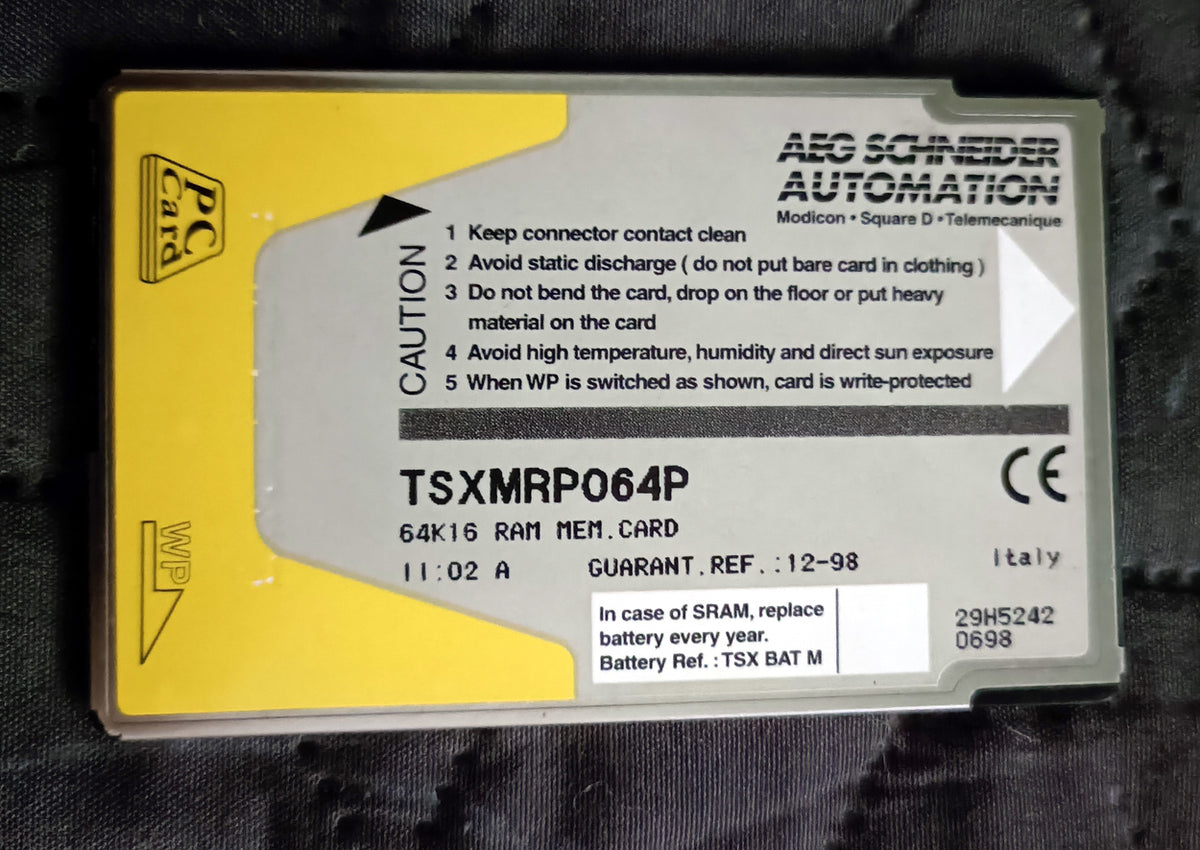 TSXMRP064P memóriakártya, pc-kártya