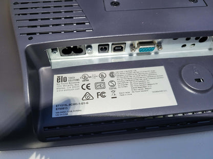 ET1515L-8CWC-1-GY-G, ELO Touch érintőképernyős, POS-monitor