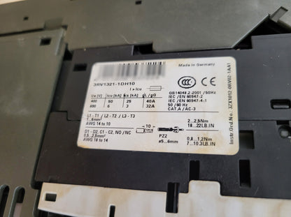 3RK1301-0AB13-0AA2, direkt-motorindító modul (DOL-starter), 0.3...3A, Siemens