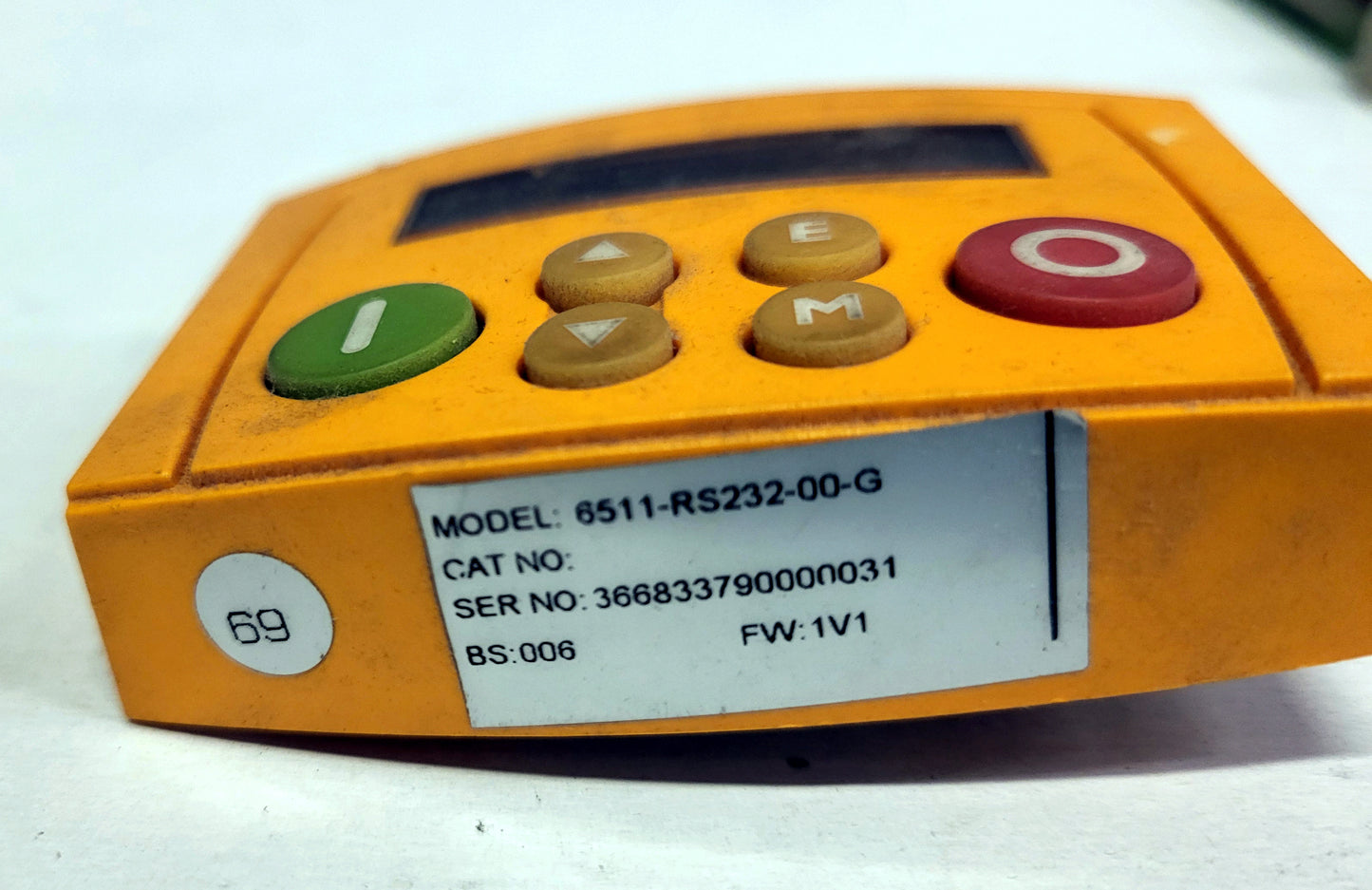 6511-RS232-00-G, Parker, lokale/Remote-Tastatur, für Wechselrichter der Serien 890 und 650