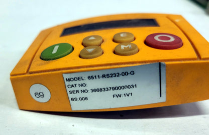 6511-RS232-00-G, Parker, lokale/Remote-Tastatur, für Wechselrichter der Serien 890 und 650