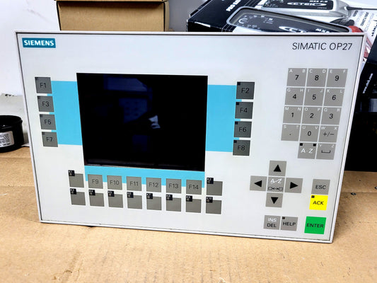 6AV3627-1JK00-0AX0, OP27 Mono (monokróm) panel, Simatic, Siemens
