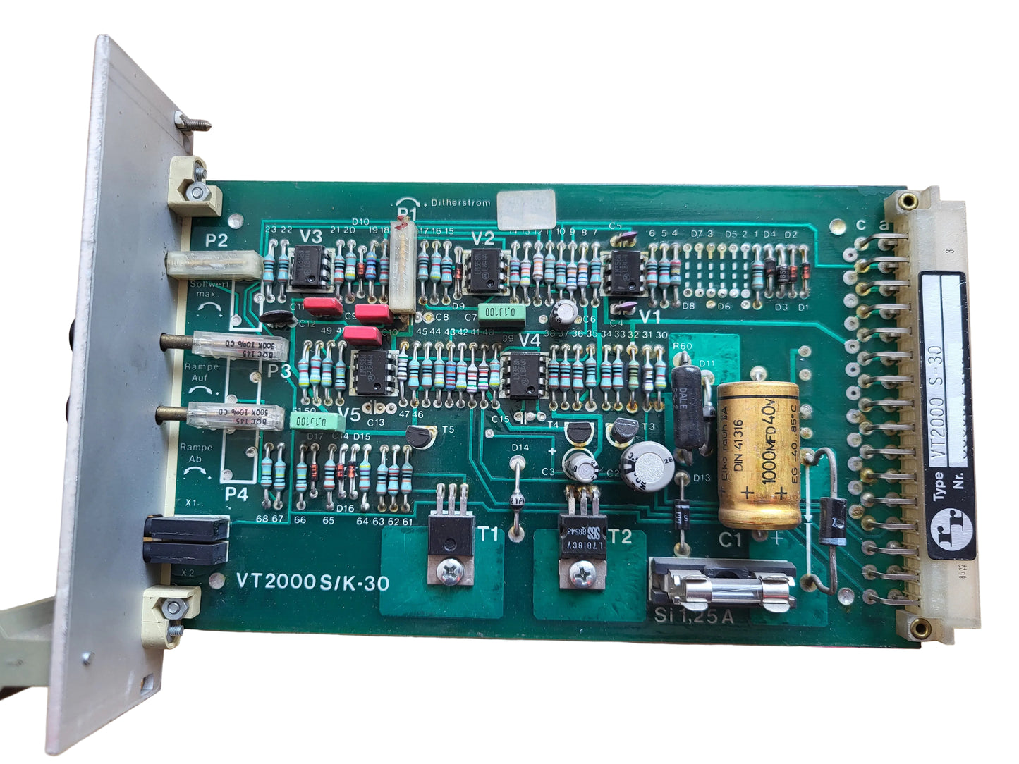 VT2000S/K-30, analóg, proporcionális erősítőkártya, Rexroth
