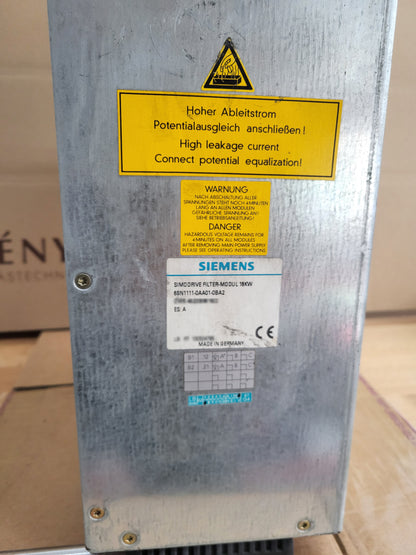 6SN1111-0AA01-0BA2, Simodrive Filtermodul, 16kW