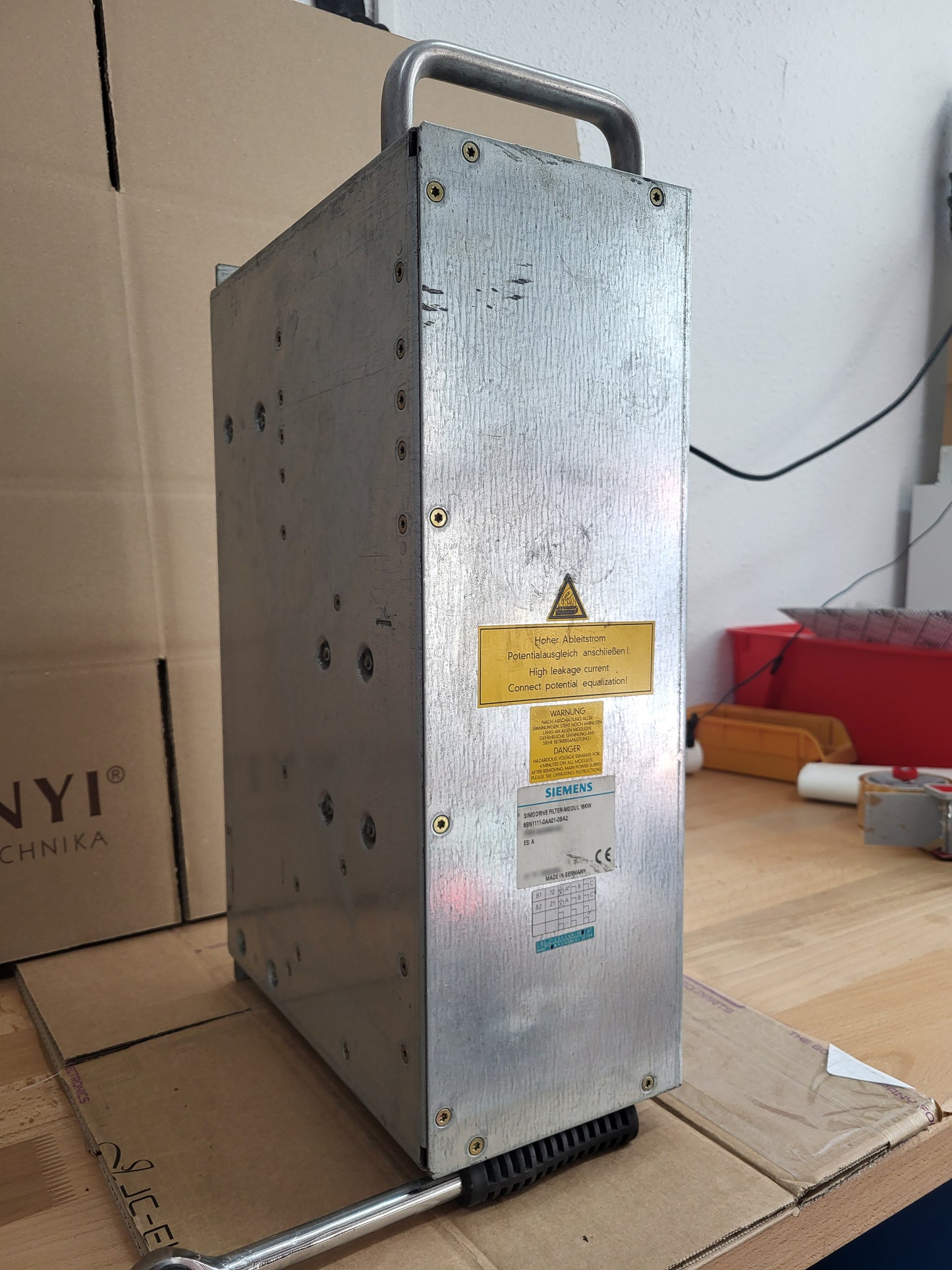 6SN1111-0AA01-0BA2, Simodrive Filtermodul, 16kW