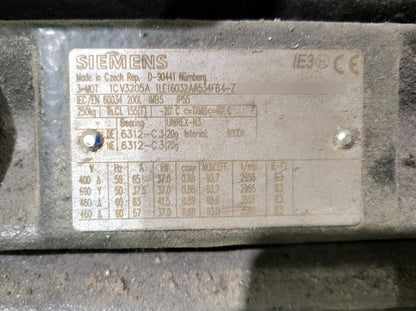 1LE1603-2AA53-4FB4-Z, SIMOTICS SD, háromfázisú aszinkronmotor, 37kW, Siemens