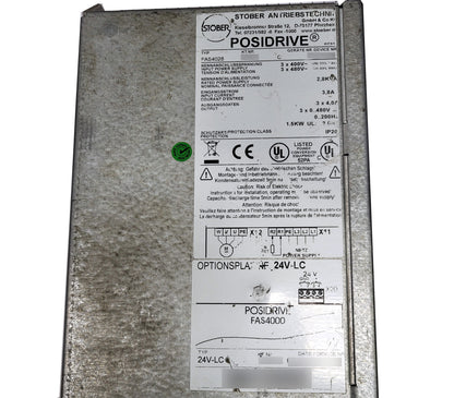 FAS4028, 43669, POSIDRIVE, frekvenciaváltó, 4A, 1.5kW, STÖBER