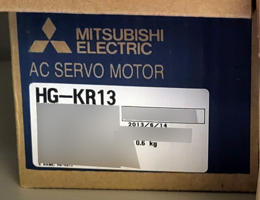 HG-KR13, szervo motor, 0,1 kW, Mitsubishi