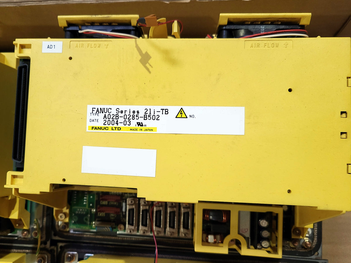 A02B-0285-B502, Series 21i-TB, CNC-vezérlés kijelzővel, Fanuc