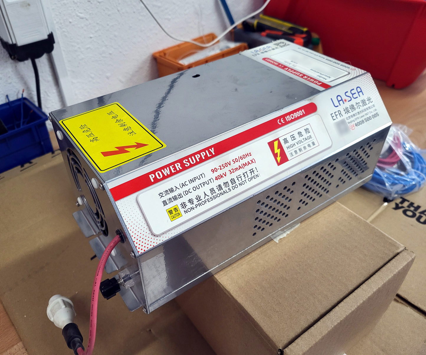 PS-N100, 100W, EFR, Lasea tápegység lézerhez