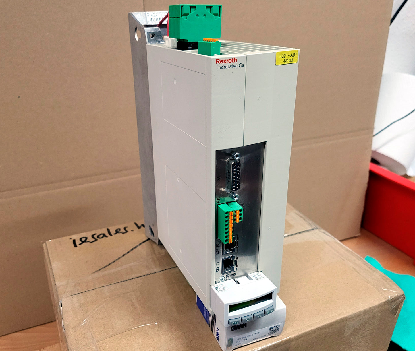 HCS01.1E-W0018-A-03-B-ET-EC-NN-NN-NN-FW (R911325247), 7.6A, servo drive, Rexroth