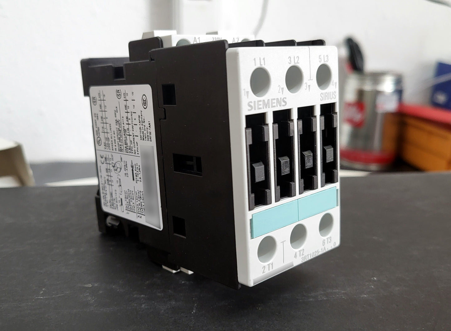 3RT1025-1AP00 mágneskapcsoló, 17A, 400V, 7.5kW, Siemens