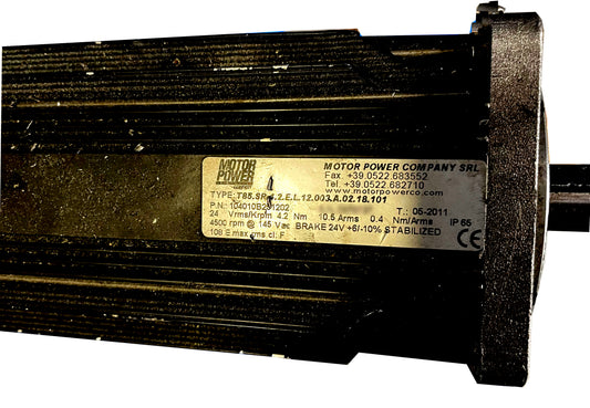 T85.SR4.2.EL.12.003.A.02.18.101, 104010B52102, szinkron-szervo motor, 2kW, Motor Power