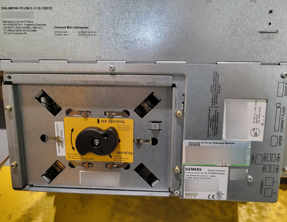 6FC5210-0DF31-2AA0, Siemens, Sinumerik PCU 50.3-C ipari számítógép, 1.5 GHz, 512 MB