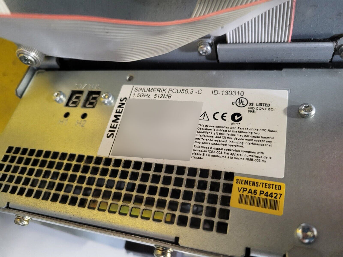 6FC5210-0DF31-2AA0, Siemens, Sinumerik PCU 50.3-C ipari számítógép, 1.5 GHz, 512 MB