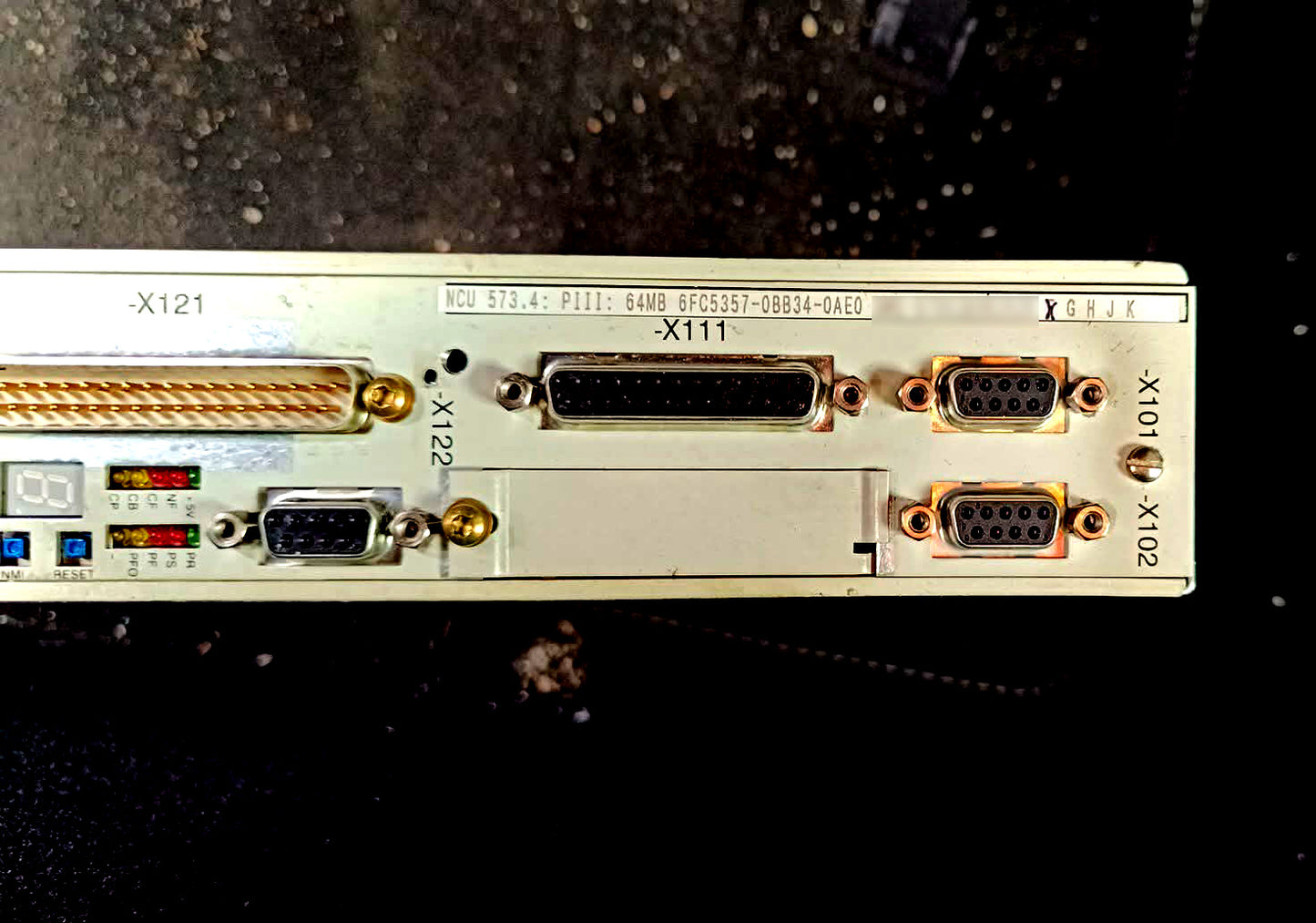 6FC5357-0BB34-0AE0, SINUMERIK 840D/DE NCU 573.4 -kártya, Siemens